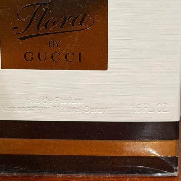 Gucci Flora Box in White, Gold & Black - Picture 6 of 7